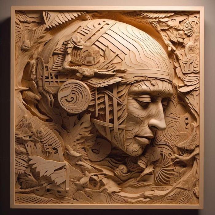 نموذج ثلاثي الأبعاد لآلة CNC 3D Art 